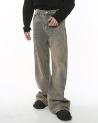 Distressed Vintage Baggy Jeans