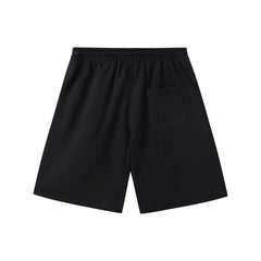 Saint Michael Angular Font Graphic Logo Sweat Shorts