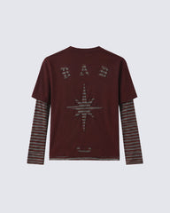 Layered Stripe Long Sleeve Tee