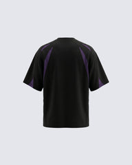 New Streetwear Color-Block Short Sleeve Tee