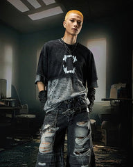 Layered Washed Graphic Tee