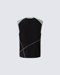 Deconstructed Stitched Ice-Feel Quick-Dry Summer Tank Top
