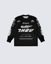 Street Graphic Print Long Sleeve Tee