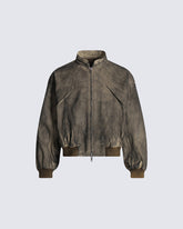 Post-Apocalyptic Dyed Cotton Jacket