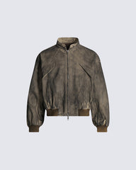 Post-Apocalyptic Dyed Cotton Jacket