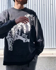 Saint Michael ST1013 Skeleton Hand Graphic Sweatshirt