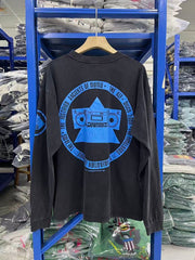 Saint Michael KLF Block Letter Graphic Sweatshirt