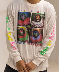 Saint Michael Pop-Art Collage Printed Sweatshirt