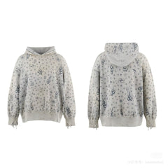 Saint Michael ST1016 Splatter Effect Hoodie