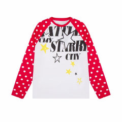 Omirad “Starry City Contrast Raglan Tee”
