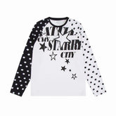 Omirad “Starry City Contrast Raglan Tee”