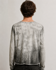 Retro Washed Long-Sleeved Tie-Dye Casual Long-Sleeved Shirt