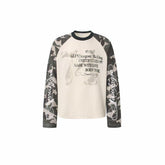 Omirad Camo Sleeve Waffle Long Sleeve