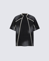 American Vintage Contrast Stitch Graphic Tee