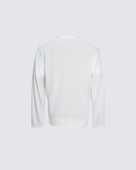 American Street Snake Print Distressed Long Sleeve T-Shirt