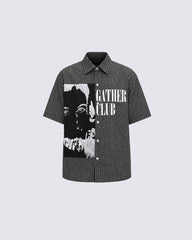 Retro American Plaid Design Shirt