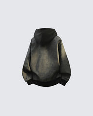 Loose Casual Streetwear with Hoodie