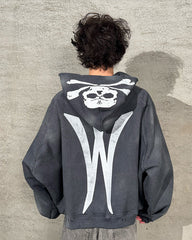 European and American Dark Style Hoodie