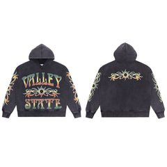 Vale Forever Black Valley State Graphic Hoodie