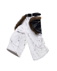 New Wasteland Fur Pocket Utility Shorts