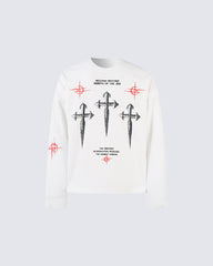 Dark Gothic Hip Hop Sweatshirt