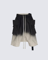 American Workwear Gradient Loose Cargo Summer Shorts