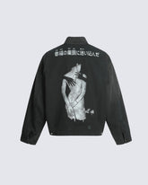 Vintage Punk Street Cargo Denim Jacket