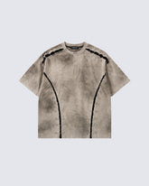 Safety Pin Accent Washed Tee