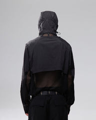 Detachable Vest Mesh Breathable Hooded Sun Protection Jacket
