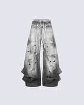 American Heavy-Duty Wasteland Double-Waist Jeans