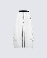 American-Style Minimalist Striped Casual Pants
