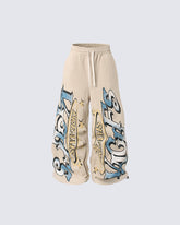 New Winter Hip Hop Street Fleece Casual Pants