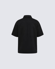 American Urban Rebel Graphic Polo Tee New