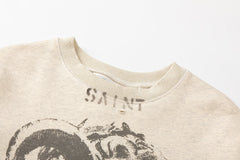 Saint Michael ST331 Multi-Graphic Sleeve Print Sweatshirt