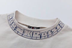 Saint Michael All-Over Doodle & Emblem Graphic Long Sleeve