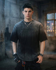 New Wasteland Washed & Distressed T-Shirt