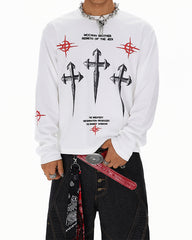 Dark Gothic Hip Hop Sweatshirt