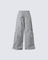 Techwear Multi-Pocket Wide-Leg Cargo Pants