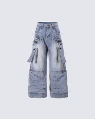 American Heavy-Duty High-Street New Jeans