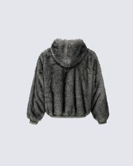 American High-Street Reversible Fleece Flight Jacket