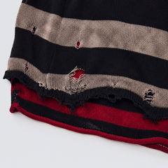 American Street Style Striped Long-Sleeved T-Shirt