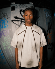 American Vintage Contrast Stitch Graphic Tee