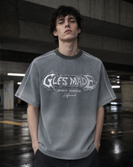 Graphic Oversized Patch Casual Tee