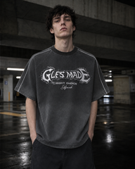 Graphic Oversized Patch Casual Tee