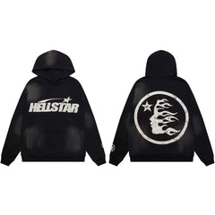 Hellstar Loose High Street Hoodie Black