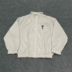 Trapstar Loose Zip Jacket Grey coat