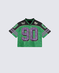 Sport Mesh Number Graphic Jersey Tee