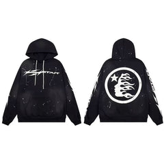 Hellstar Washed VTG Hoodie Black