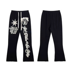 Hellstar Retro Straight Long Pants Black