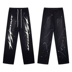 Hellstar Retro Straight Fit Pants Black